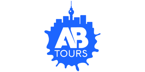 client logo in blue for tour company