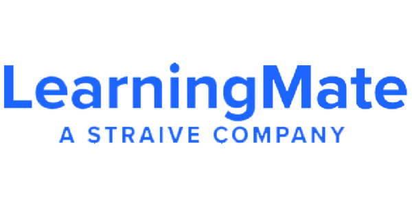 client logo in blue for Edtech